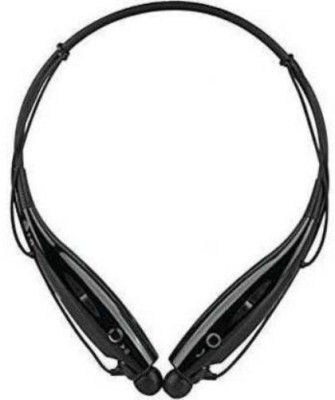 ROAR WIG_435K_HBS 730 Neck Band Bluetooth Headset Bluetooth Headset(Black, In the Ear)