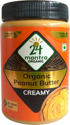 24 mantra ORGANIC Organic Peanut Butter Creamy 800g 800 g