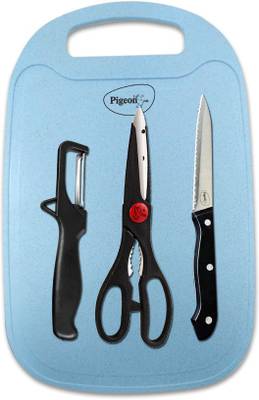 Pigeon Shears 4 Piece Kitchen Tool Set Stainless Steel Knife Set  (Pack of 4)