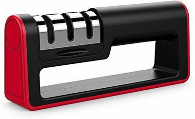 Top Select Knife Sharpener Knife Sharpening Steel Pack of 1 Knife Sharpening Steel(Stainless Steel)
