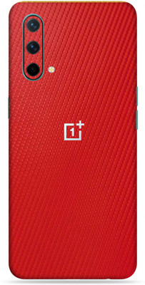 OggyBaba one+9 nord ce Mobile Skin(Charming Red Carbon Fibre Skin Matte Finish)