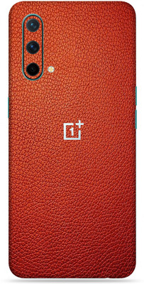 OggyBaba one+9 nord ce Mobile Skin(Charming Red Leather Skin Matte Finish)