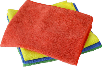 Onlinch microfiber cloth Wet and Dry Microfiber Cleaning Cloth(4 Units)