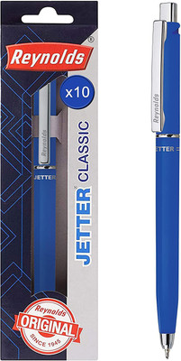 Reynolds JETTER CLASSIC BALL PEN-BLUE PACK OF 20 Ball Pen(Pack of 20, Ink Color - Blue)