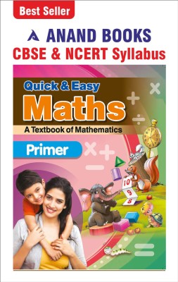 Anand Books Quick & Easy Maths-Primer Mathematics Textbook For UKG (CBSE & NCERT Syllabus U.P. Board)(Paperback, Anand Books)