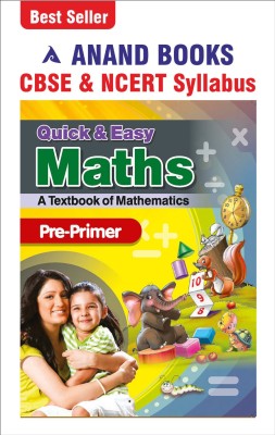 Anand Books Quick & Easy Maths-Pre Primer Mathematics Textbook For LKG (CBSE & NCERT Syllabus U.P. Board)(Paperback, Anand Books)