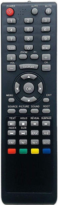 Kishore Traders Compatible Remote Control for LED TV (Befrore buy match the image with your old remote) LLOYD, VU, STAR, INTEX, GENUS, FUTEC, BPL, MICROMAX Remote Controller(Black) Kishore Traders Compatible Remote Control for LED TV (Befrore buy match the image with your old remote) LLOYD, VU, STAR, INTEX, GENUS, FUTEC, BPL, MICROMAX Remote Controller(Black)