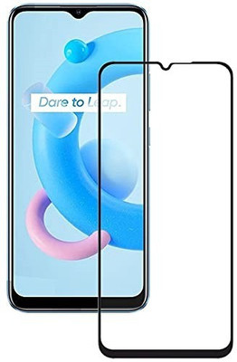 LIKEDESIGN Edge To Edge Tempered Glass for Realme C11 2021(Pack of 1)