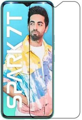 AKSHUD Tempered Glass Guard for Tecno Spark 7T(Pack of 1)