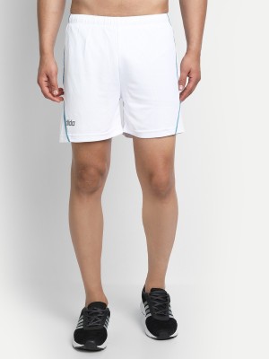 DIDA Solid Men White Sports Shorts