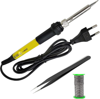 Ekavir 60 Watt Soldering Iron | Adjustable Temperature Controller |Soldering Iron 60 W Temperature Controlled(Round Tip)