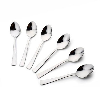Bekner Stainless Steel Tea Spoon Set(Pack of 6)