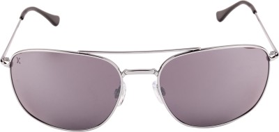 Xpres Rectangular Sunglasses(For Men & Women, Black)