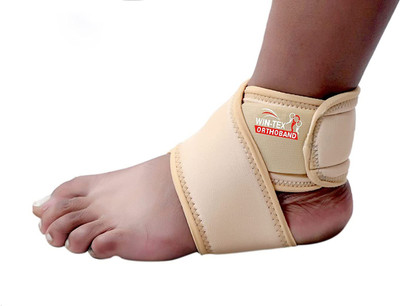 Win-tex Orthoband Ankle Binder Compression support Brace For Injuries, Pain Relief And Recovery Ankle Support(Beige)