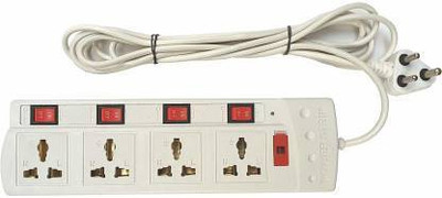 D-DEVOX Extension Board, 4+4 Multi Plug Points Universal Sockets Strip, LED Indicator & Master Switch, 3 Meters Cord - 6 AMP, 4 Socket Extension Boards 4 Socket Extension Boards(White, 3 m) D-DEVOX Extension Board, 4+4 Multi Plug Points Universal Sockets Strip, LED Indicator & Master Switch, 3 Meters Cord - 6 AMP, 4 Socket Extension Boards 4 Socket Extension Boards(White, 3 m)