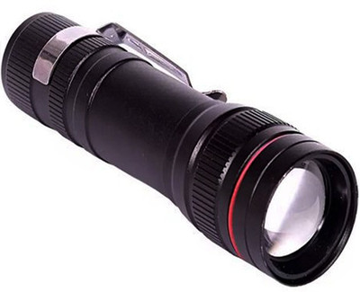 Otexlite MINI USB 2 Mode Rechargeable LED 10W Flashlight Torch 10W Flashlight Torch Torch(Black, 11 cm, Rechargeable)