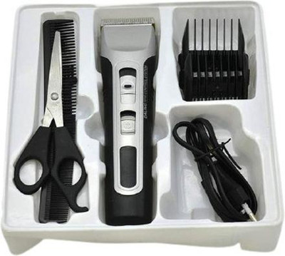 DALING DL-1007 Trimmer 120 min  Runtime 3 Length Settings(Black, Silver)