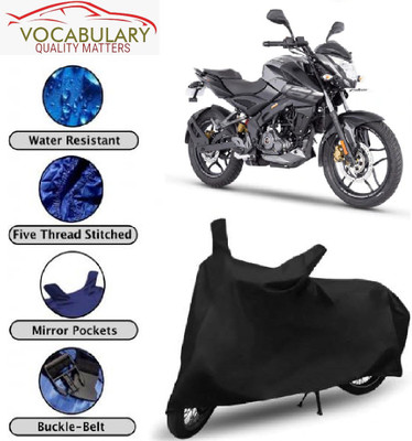 MEGA MARTZZ Waterproof Two Wheeler Cover for Bajaj(Pulsar NS 160, Black)