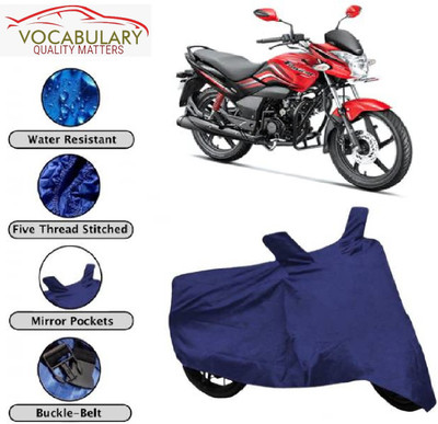 MEGA MARTZZ Waterproof Two Wheeler Cover for Hero(Passion Xpro, Blue)
