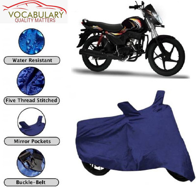 Astips Two Wheeler Cover for Mahindra(Pantero, Blue)