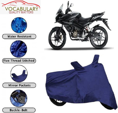 MEGA MARTZZ Waterproof Two Wheeler Cover for Bajaj(Pulsar AS 150, Blue)