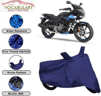 Astips Two Wheeler Cover for Bajaj(Pulsar 220F, Blue)