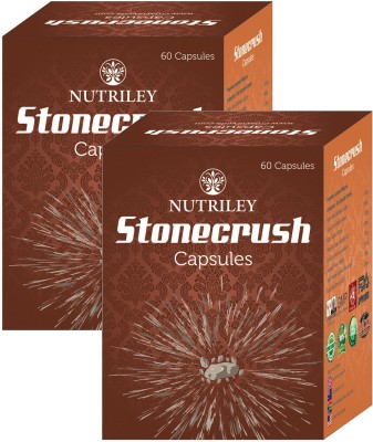 NUTRILEY Stoncrush - Stone Care Capsules (120 Capsules)(2 x 60 No)