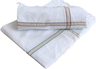 GOPAL HANDLOOMS Cotton 500 GSM Bath Towel Set(Pack of 3)