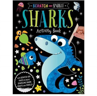 Scratch and Sparkle Sharks Activity Book(English, Paperback, Boxshall Amy)