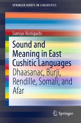 Sound and Meaning in East Cushitic Languages(English, Paperback, Nishiguchi Sumiyo)