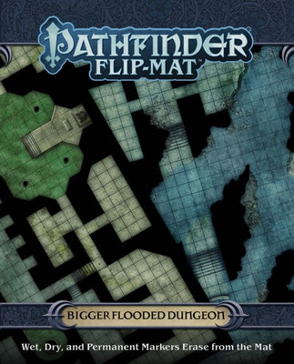 Pathfinder Flip-Mat: Bigger Flooded Dungeon(English, Game, Engle Jason A.)