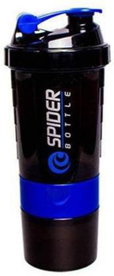 Zalk 500 ml Plastic Shaker(Pack of 1, Blue)