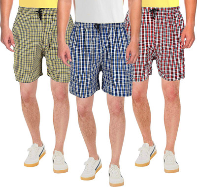 Sakshi Enterprises Checkered Men Boxer
