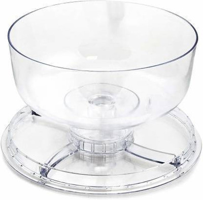dreamexpo Plastic, Glass Cake Server(Multicolor, Pack of 1)