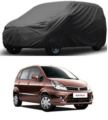 ARNEJA Car Cover For Maruti Suzuki Zen Estilo (Without Mirror Pockets)(Grey)
