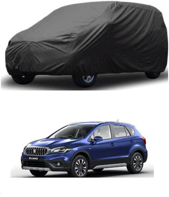 arneja trading company Car Cover For Maruti Suzuki S-Cross (Without Mirror Pockets)(Grey)