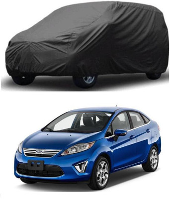 arneja trading company Car Cover For Ford Fiesta (Without Mirror Pockets)(Grey)