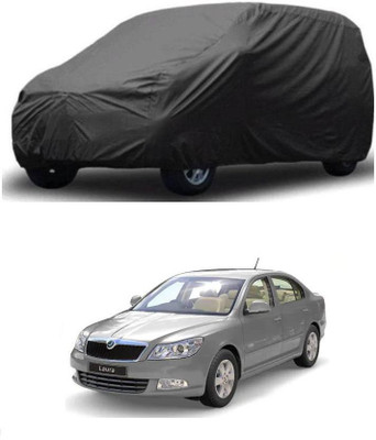 ARNEJA Car Cover For Skoda Laura (Without Mirror Pockets)(Grey)