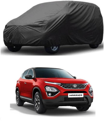 arneja trading company Car Cover For Tata Harrier (Without Mirror Pockets)(Grey)