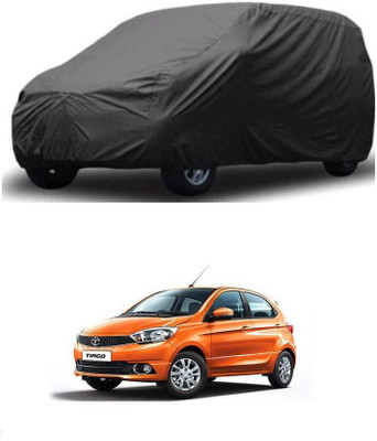 ARNEJA Car Cover For Tata Tiago (Without Mirror Pockets)(Grey)