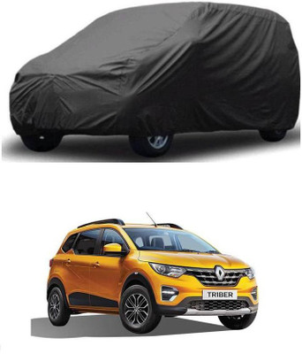 ARNEJA Car Cover For Renault Triber (Without Mirror Pockets)(Grey)