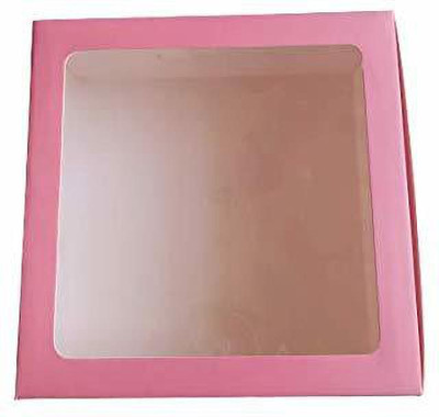 Bakelicia Cake Box Paper Packaging Box(Pack of 5 Pink)