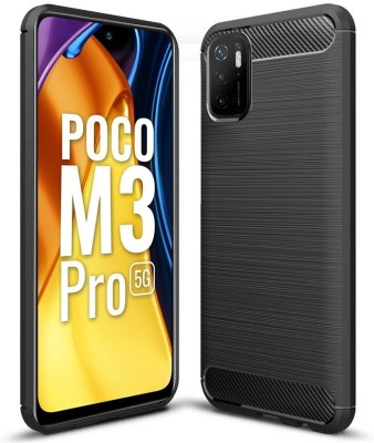 Fashionury Back Cover for Poco M3 Pro, Redmi Note 10T 5G(Black, Rugged Armor, Pack of: 1)