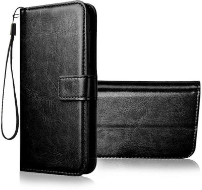 Beingstylish Flip Cover for Vivo Y12 & Y15 & Y17 & U10 & Y11 |Leather Flip Back Case Cover(Black, Grip Case, Pack of: 1)