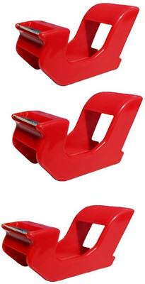A-Mart™ Single Sided desktop Tape dispenser (Manual)(Set of 3, Red)