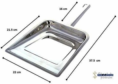 kksmart Stainless Steel Dustpan(Silver)