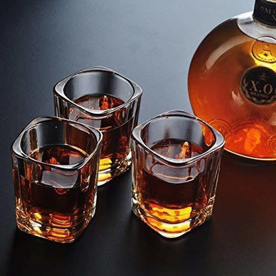 Bold and Wide (Pack of 12) Crystal Clear Heavy Based Shot Glass | Tequila Glass | Shot Glass | Vodka Glass | Patiala Glass |Small Square Shot Glass | High Ball Small Square Shot... Glass Set Whisky Glass(50 ml, Glass, Clear) Bold and Wide (Pack of 12) Crystal Clear Heavy Based Shot Glass | Tequila Glass | Shot Glass | Vodka Glass | Patiala Glass |Small Square Shot Glass | High Ball Small Square Shot... Glass Set Whisky Glass(50 ml, Glass, Clear)