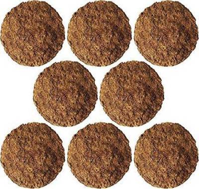 SROHA Natural Brown Havan Cow Dung Cake/Uple/Kande and Navgrah Havan Samidha/Lakdi/Wood Sticks for Fire Rituals