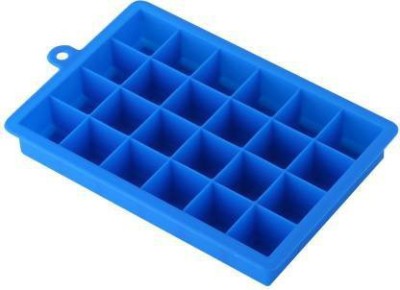 skyunion Blue Silicone Ice Cube Tray(Pack of1)