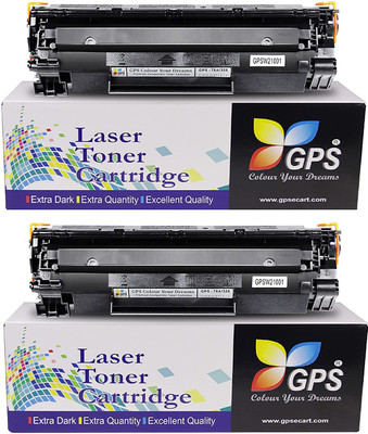 GPS Colour Your Dreams 78A for CE278A / for Canon 326 / for Canon 926 Toner Cartridge Compatible for HP P1566,1606DN, for Canon LBP-6200D,6230DW ( 2 Pcs ) Black Ink Toner
